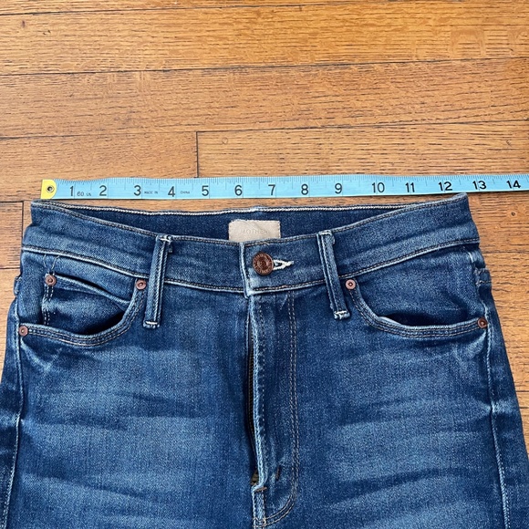 Mother The High Waisted Runaway Flare Jeans - Picture 5 of 13